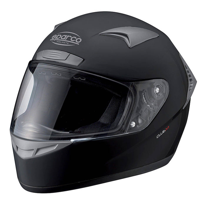 Sparco Indoor Kart Helmet Club X-1 003319 Black/White
