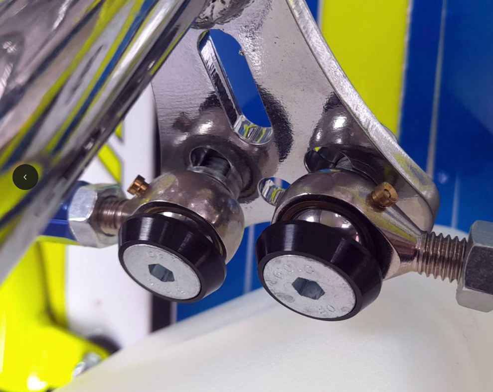 Track Rod End Set Male M8 Bronze/Nylon