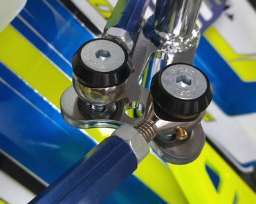 Track Rod End Set Male M8 Bronze/Nylon