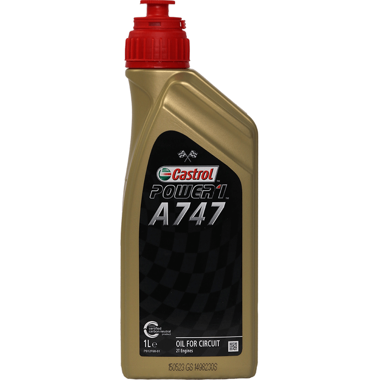 Castrol Power A747 Engine Oil 1L 2T Engines – KKC Kart Components
