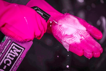 Muc-Off Deep Scrubber Gloves PINK M
