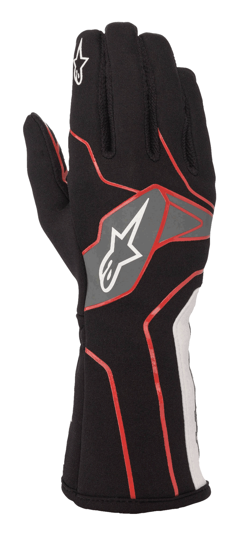 Alpinestars Tech-1 K V2 Gloves 3551720-132 Black/Red/White