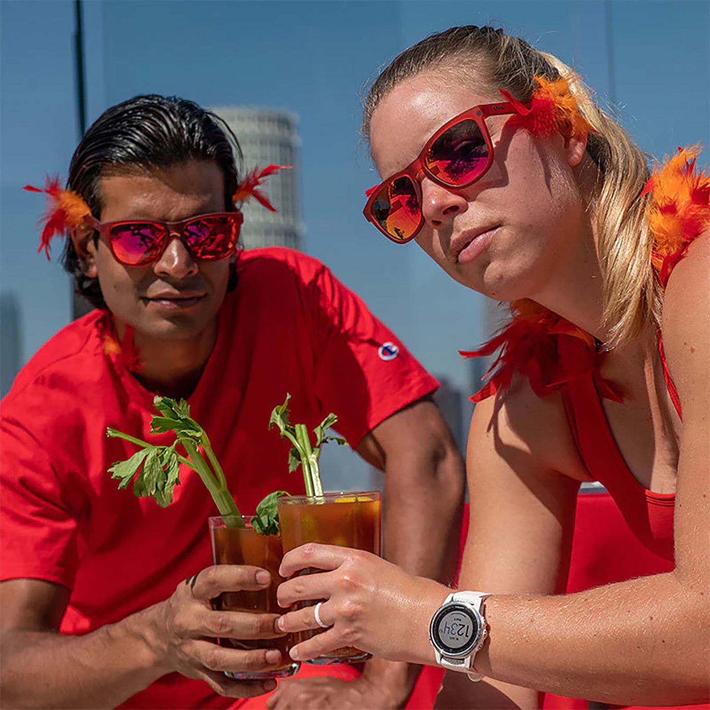 GOODR Sunglasses Phoenix At A Bloody Mary Bar