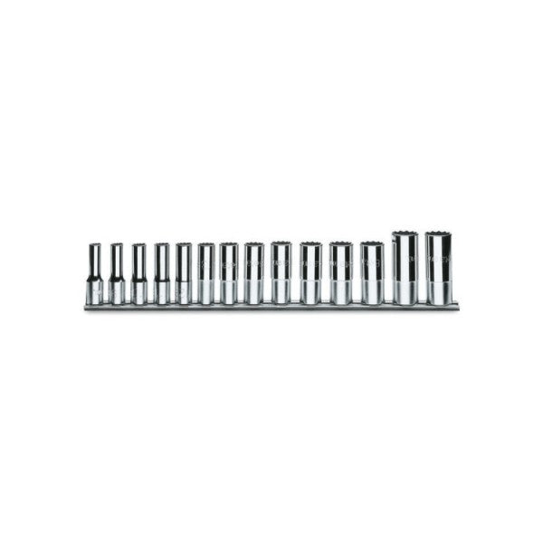 Beta Set Of 14 Hexagon Hand Sockets Long Series