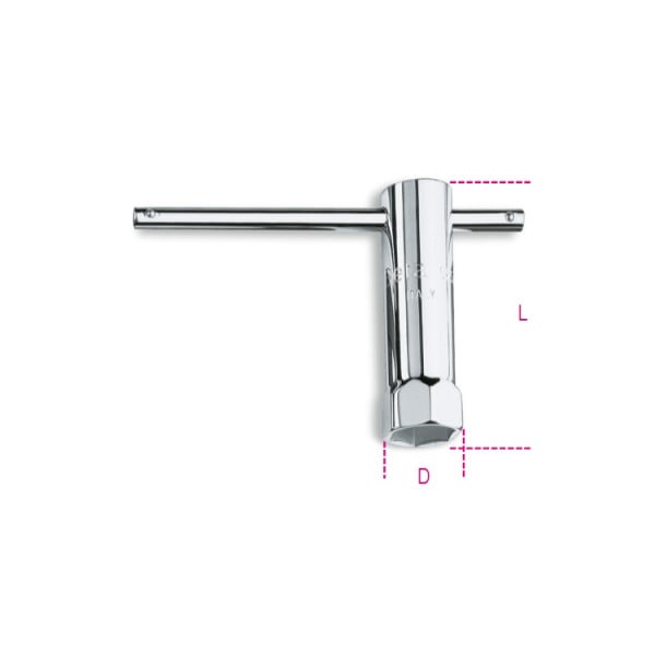 Beta 16mm - Tubular Spark-Plug Wrench Socket