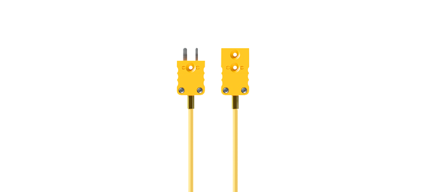 AiM Mychron Thermocouple Patch Lead TC - TC Yellow