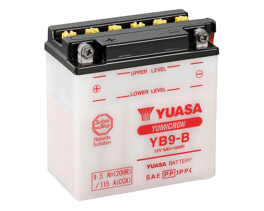 Yuasa YB9-B / YB9-B-BS 12V Yumicron Battery