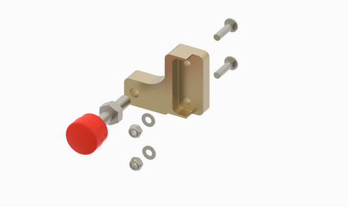 OTK Rotax X30 Engine stop 2025 (gold Part only)