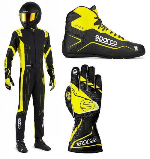 Sparco Racewear Bundle Yellow