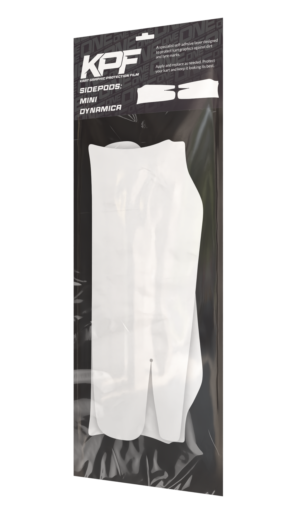 KPF - Kart Graphic Protection Film - Mini Dynamica (Cadet) Sidepods