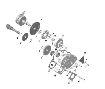 Rotax Max DD2 Gear Cover Gasket