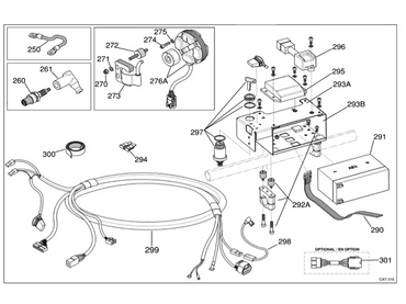 Iame X30 Battery/Water Pump Clamp 30mm/32mm Support