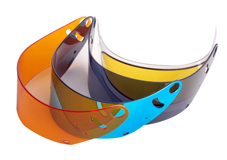 LLC Arai Compatible Visor for CK6 - Mirror Only