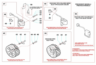 Ratchet Pin Comer C50 C52