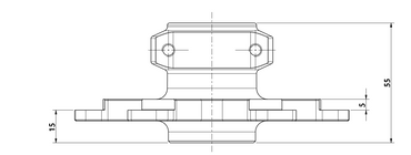 Aluminium 30mm Disc Carrier (114mm) Go Kart Racing