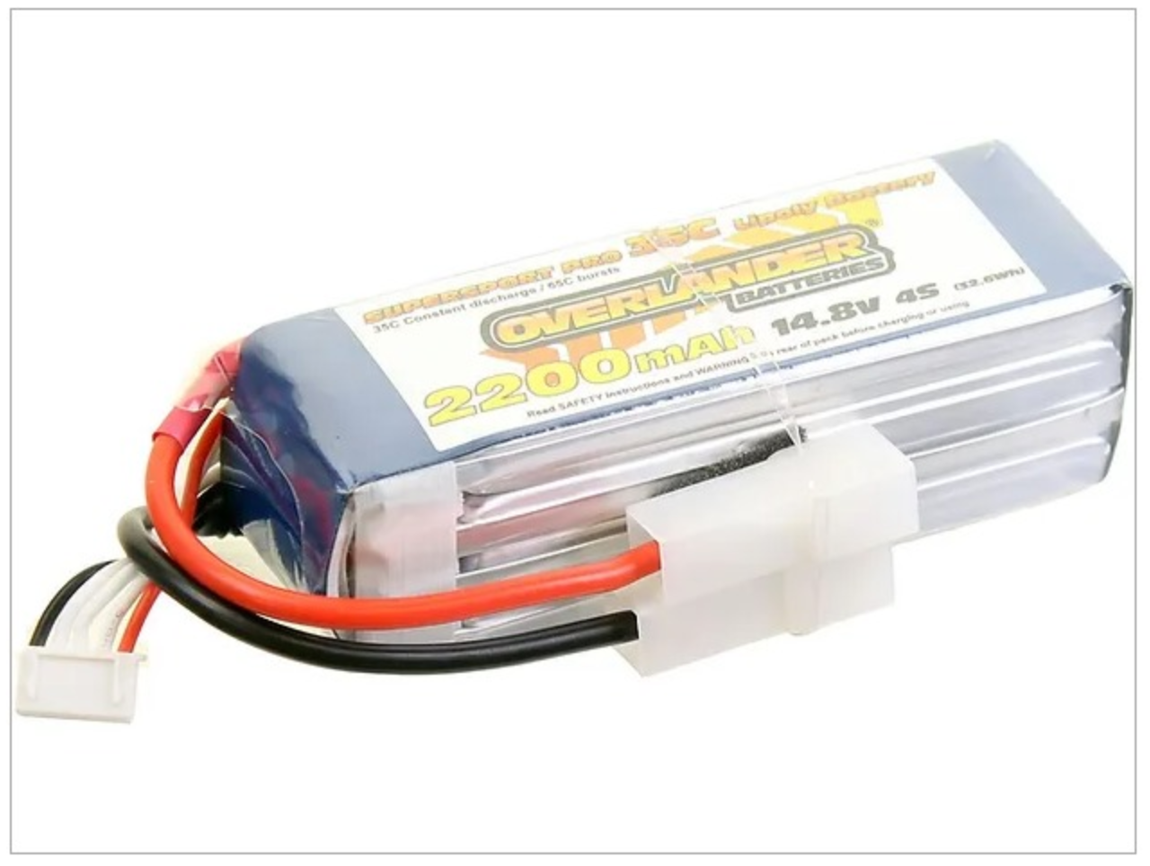 Overlander Lipo Battery 14.8V 4S For Iame X30 2200mAh