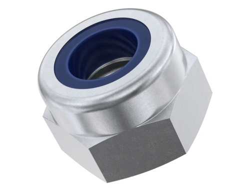 Steel Nut M8 - **Deep Nyloc Nut***