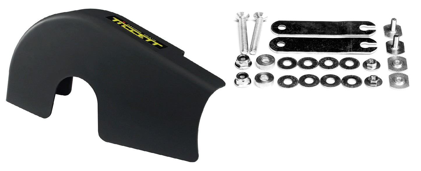 Tillett Black Nylon Plastic Injected Chainguard X30 KF OK w/Fitting Kit
