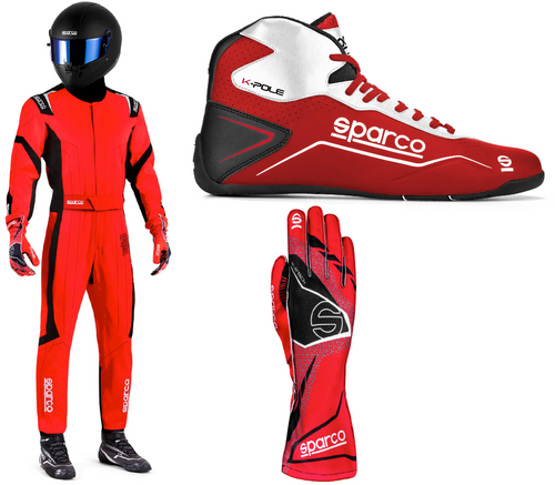 Sparco Racewear Bundle Red