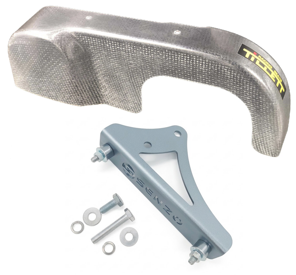 Genuine Tillett Honda Chainguard Composite with Senzo Fitting Bracket