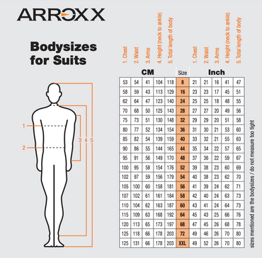 Arroxx Race Wetsuit (100% wind and waterproof)