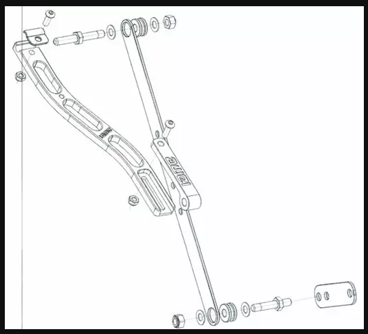 Iame Radiator Support Kit X30 Swift 454x108mm 2025