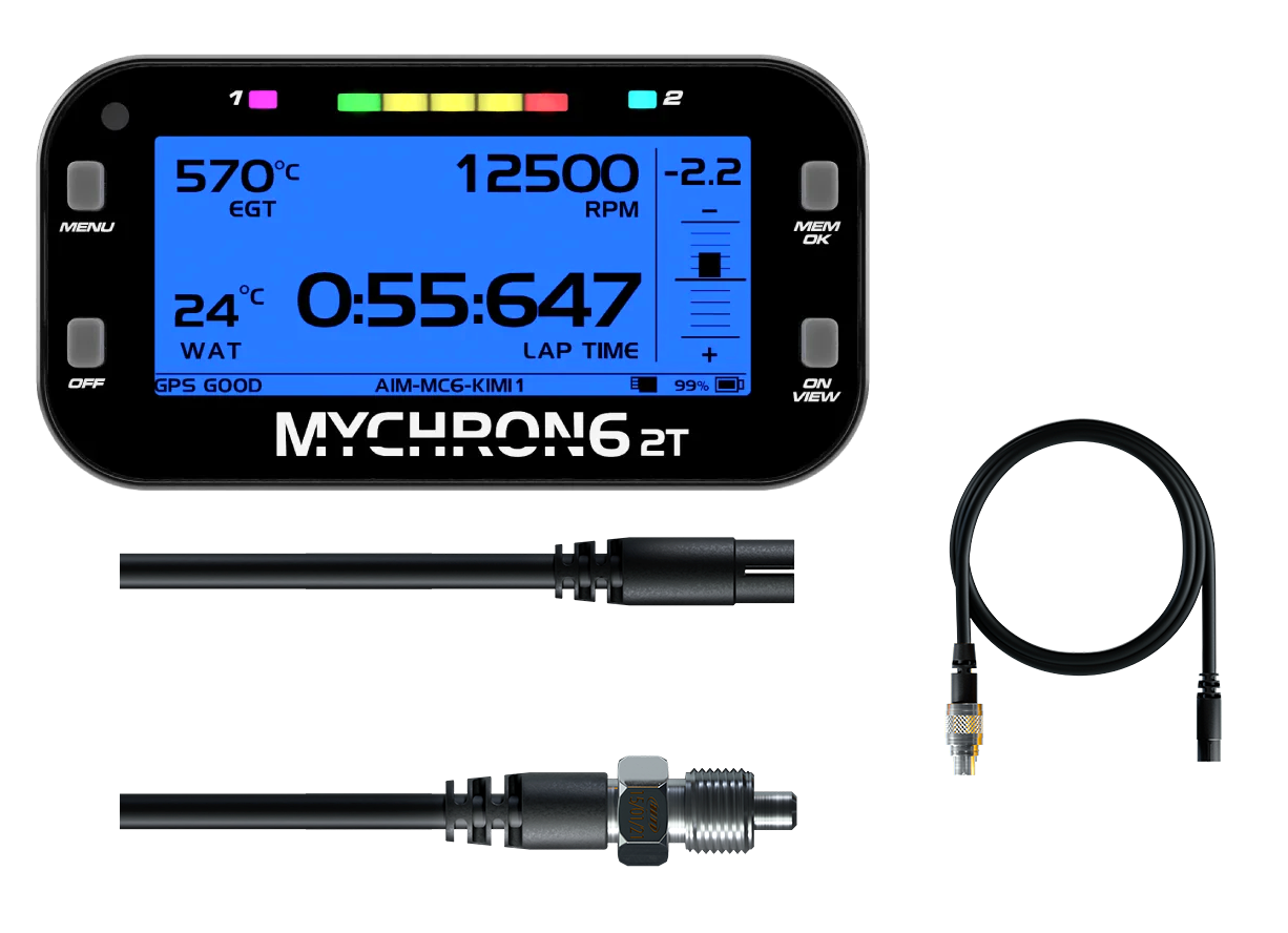 AIM Mychron 6 inc. Water/RPM