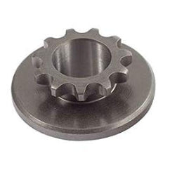 Metal sprocket on a white background