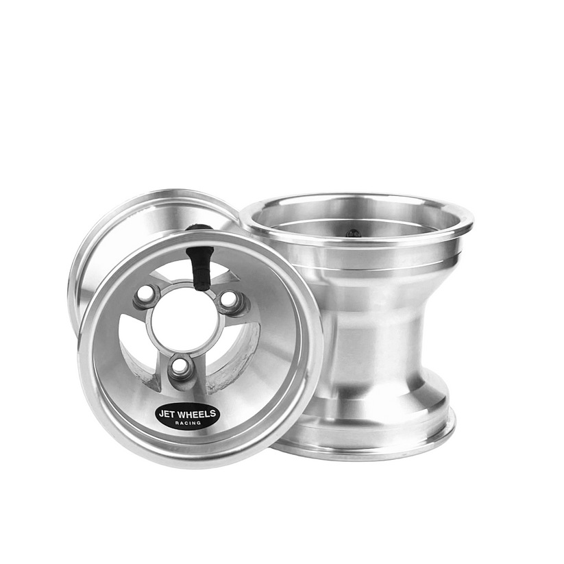 Jet Wheel O/D 130mm 3 Spoke Silver (SINGLE WHEEL)