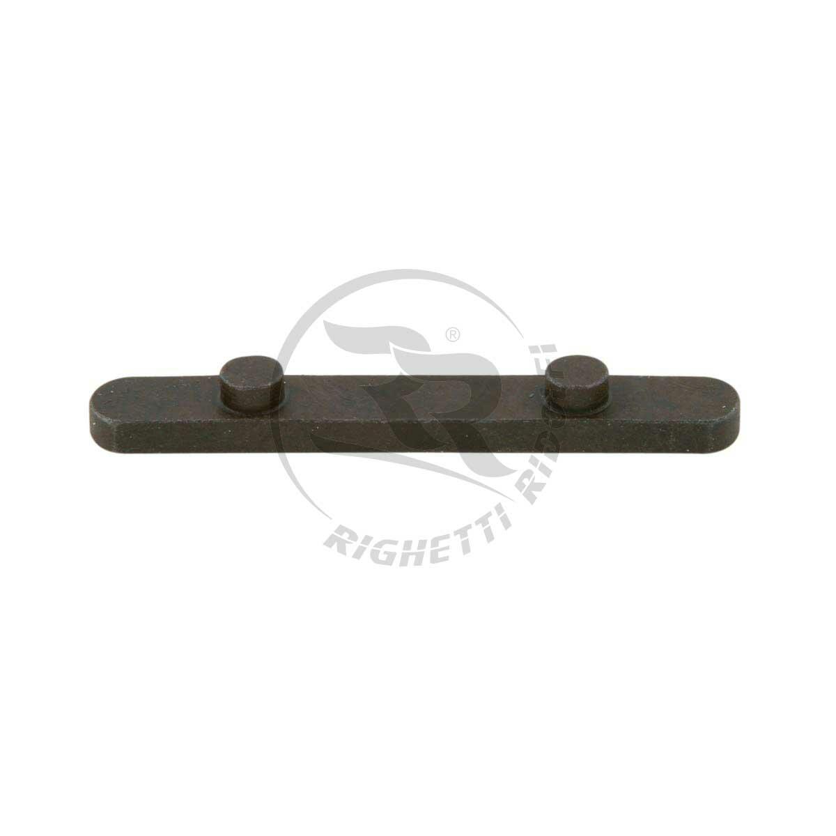 Axle 2-Pin Key - H.4 mm, Ø 6 mm Pins, 30 mm Pin Spacing