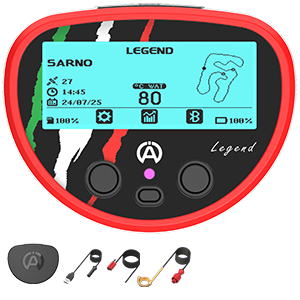 Alfano A1070 LEGEND, Protective Cover, USB Charging Cable, RPM Cable, 14mm NTC Spark Plug Sensor 180cm