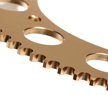 Senzo 219 Pitch CNC Gold Rear Sprocket