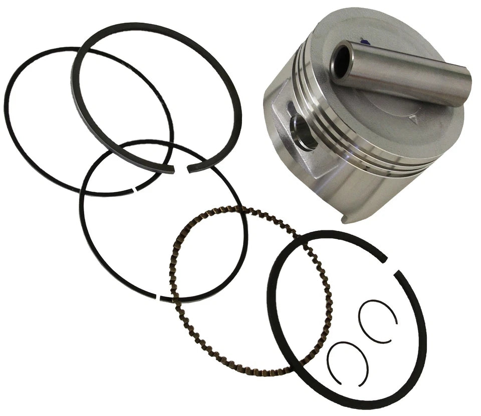 Aftermarket Honda GX120 Piston Set (Inc Rings - Pin - ClipsAftermarket Honda GX120 Piston Set (Rings, Pin & Circlips)