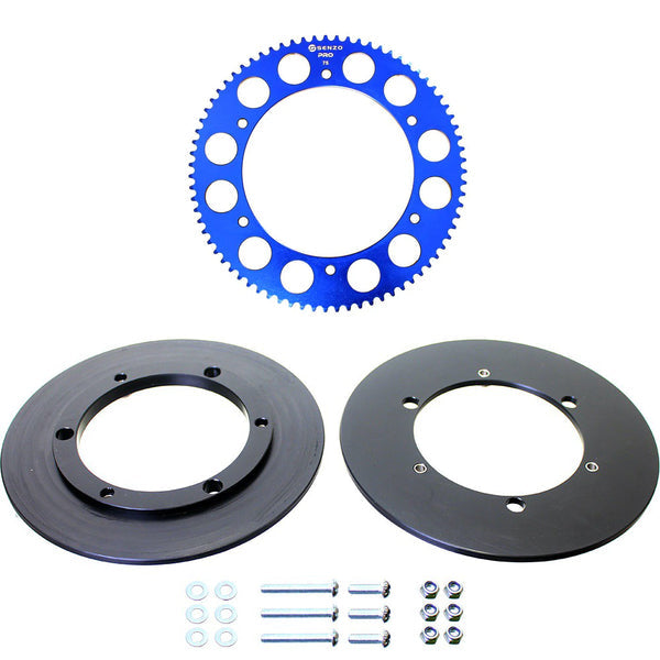Senzo Pro Sprocket & Professional Protector Set (74-78T Max)