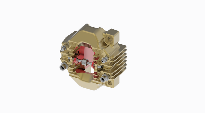 OTK Rear Brake Caliper Complete BWD