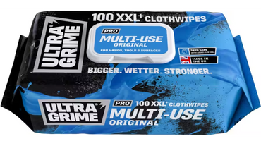 Uniwipe Cleaning Wipes Ultragrime 25cm 100 Sheets