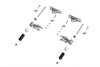 Freeline Cadet Cik Plastic Rear Bumper Fixing Kit
