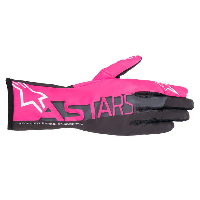 Alpinestars Tech-1 K Race V2 Advance Gloves Pink/Black 3552423