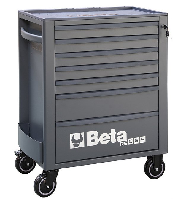 Beta RSC24/7 7 Drawer Mobile Roller Cabinet Anthracite Grey