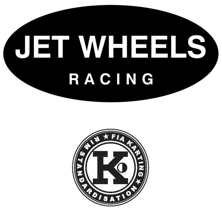 KC 5" Jet Wheels CNC Silver/Black (Single Wheels)