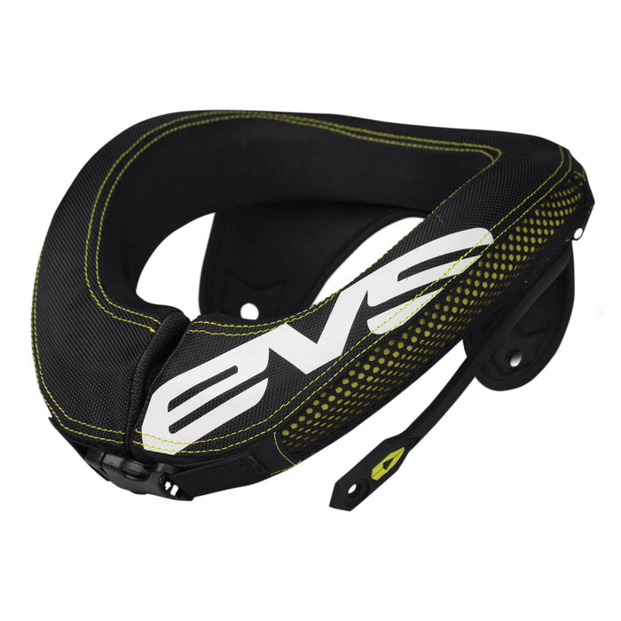 EVS R3 Neck Brace Race Collar Black/Yellow Youth