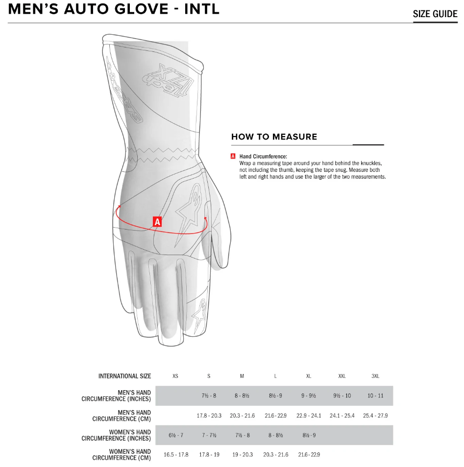 Alpinestars Tech-1 K Race V2 One Vision Gloves 3552123