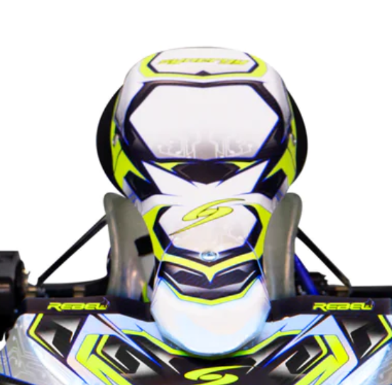 Go Kart Synergy Rebel 2023 X30 Rotax 508 Nassau Panel Sticker Racing