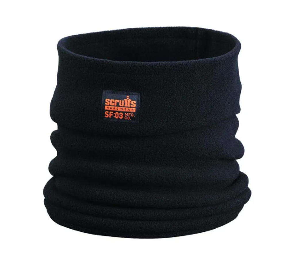 Scruffs T54308 Fleece Neck Warmer One Size Black
