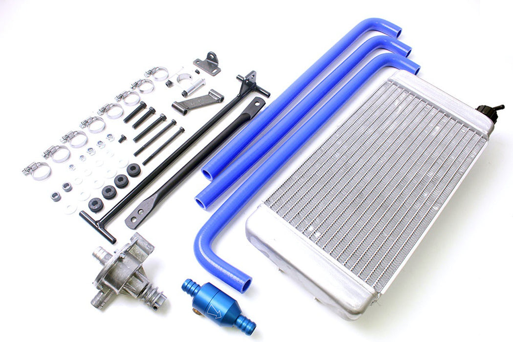 Iame X30 Radiator Complete Kit W/ Hose, Fittings, Pump, Thermo