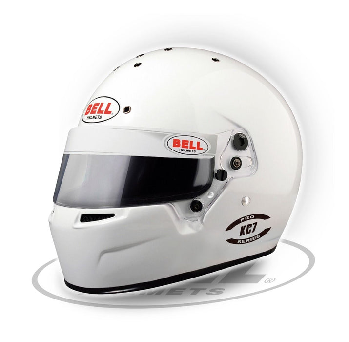 Bell Helmet KC7 White CMR 2016 FIA Snell 13100