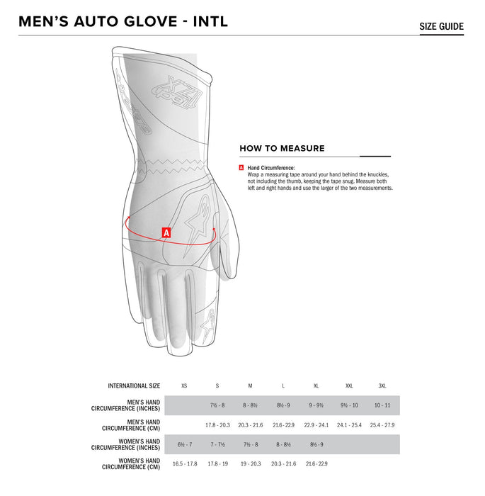 Alpinestars Tech-1 K V2 Gloves (Adult) 3551720