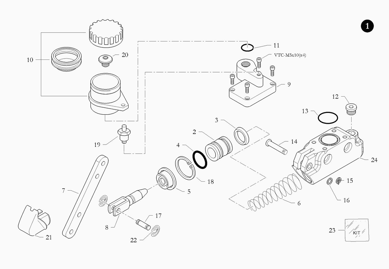 N35-XR ST Brake Pump