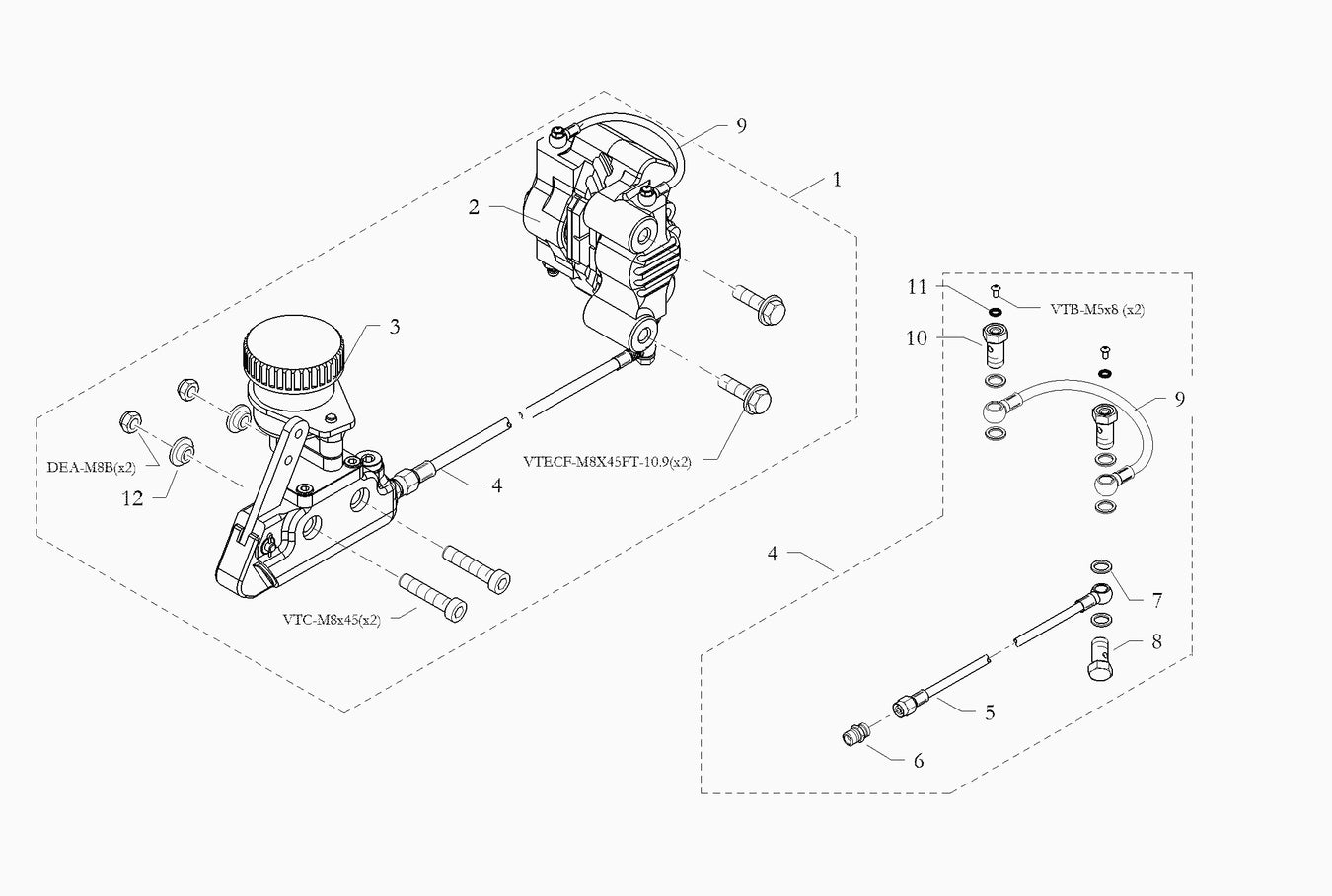 N35-XR ST Brake System