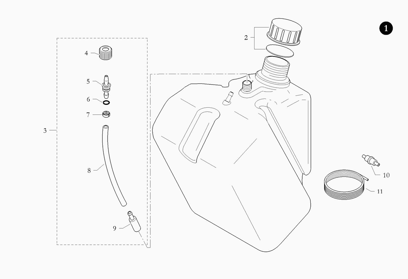 N35-XR ST Fuel Tank L10